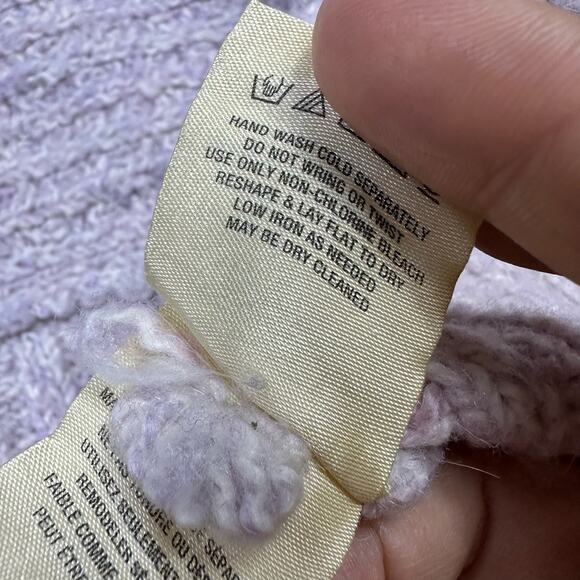 Anthropologie Angel of the North Pink Alpaca Blend Chauvet Oversized Cardigan XS - Picture 13 of 13